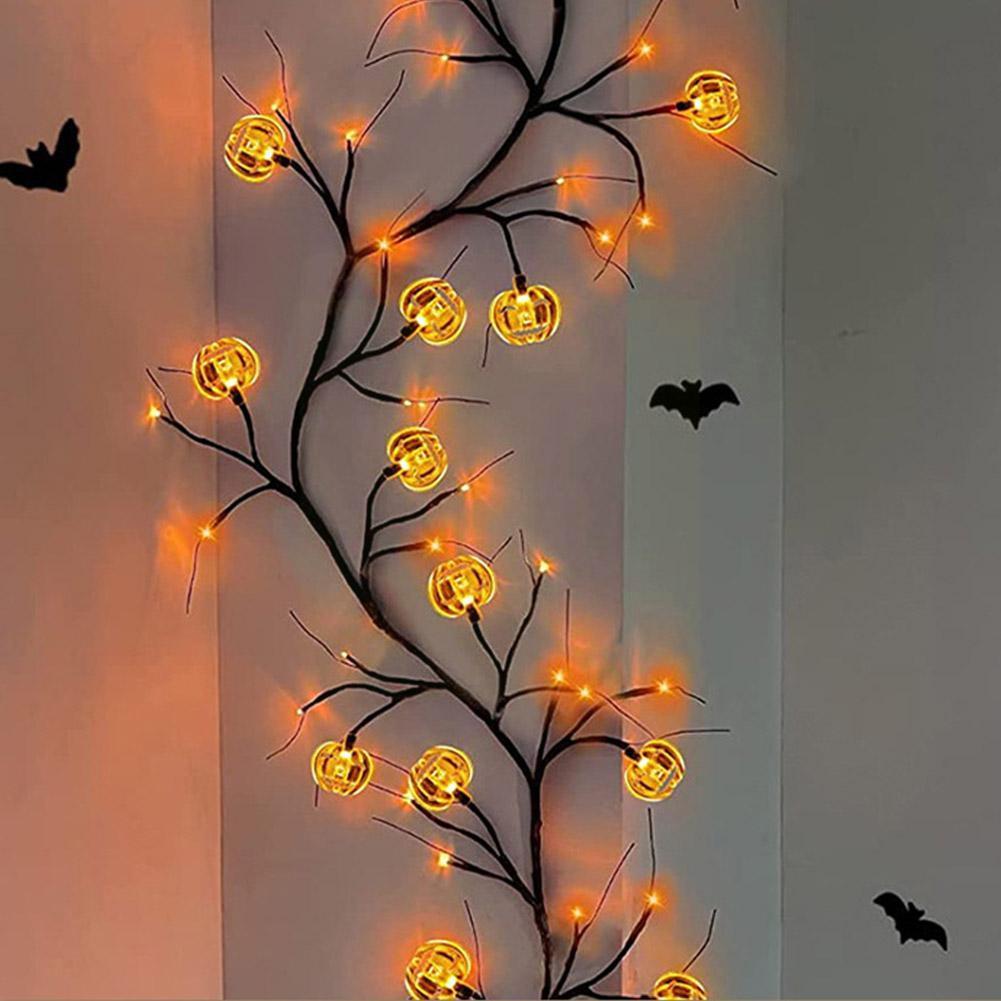 Halloween LED Willow Vine
