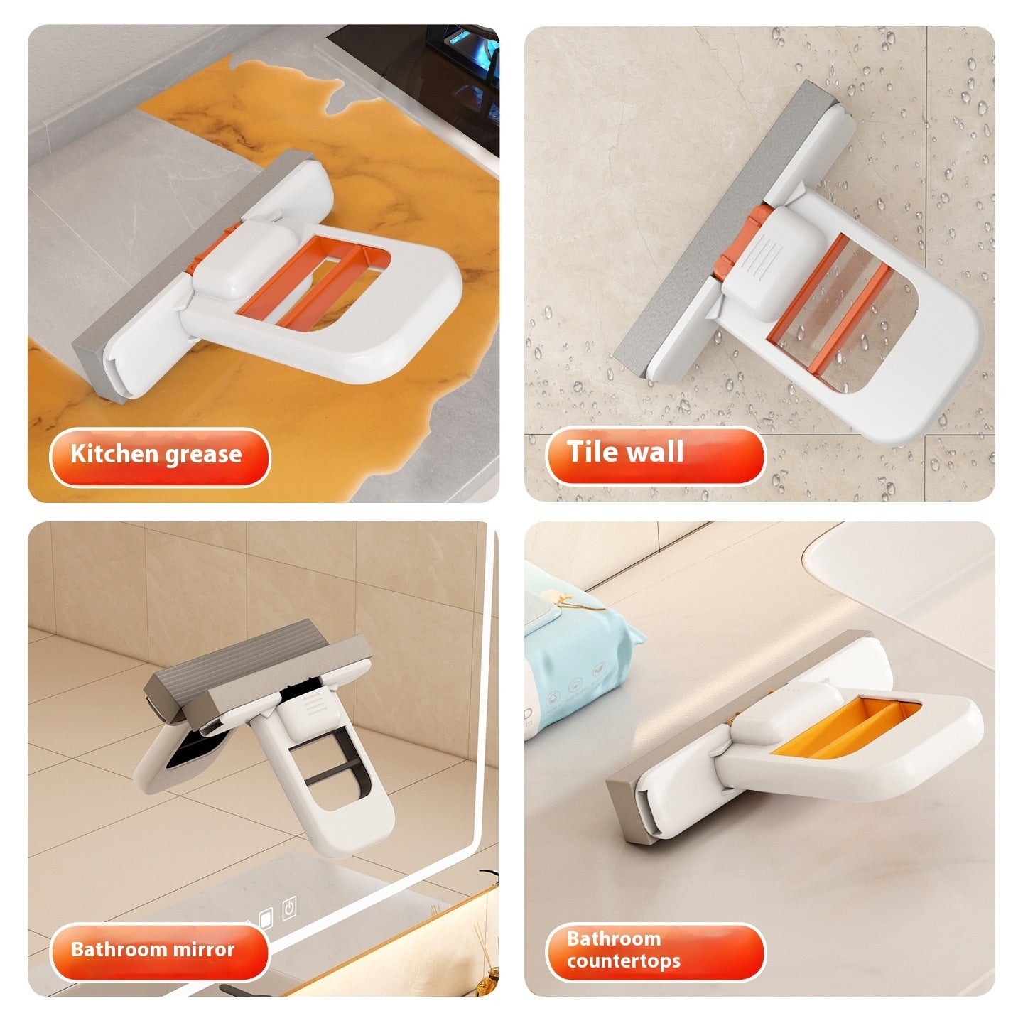 Handheld Mini Foldable Desktop Mop